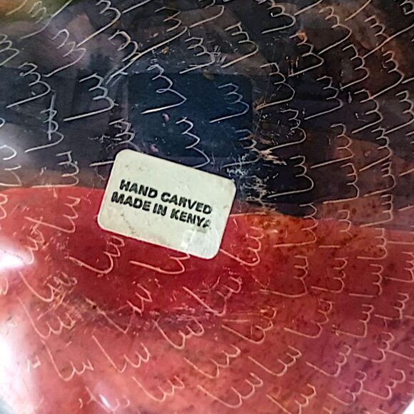 Soapstone Shell Trinket Box Dish Lidded Scallop Seashell Hand Carved Beachy Vtg - Picture 4 of 16